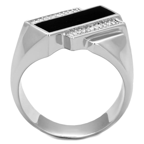 Anel Prata 925 com Zircônia AAA – Banho de Ródio